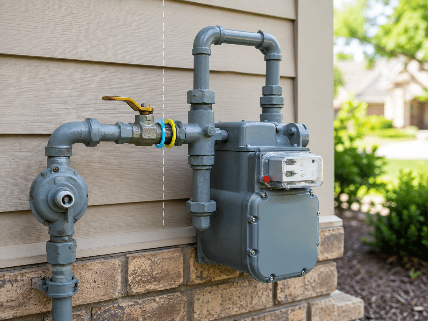 Residential Gas Meter and Piping Inspection