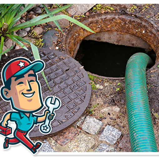 sewer with a pipe in it
