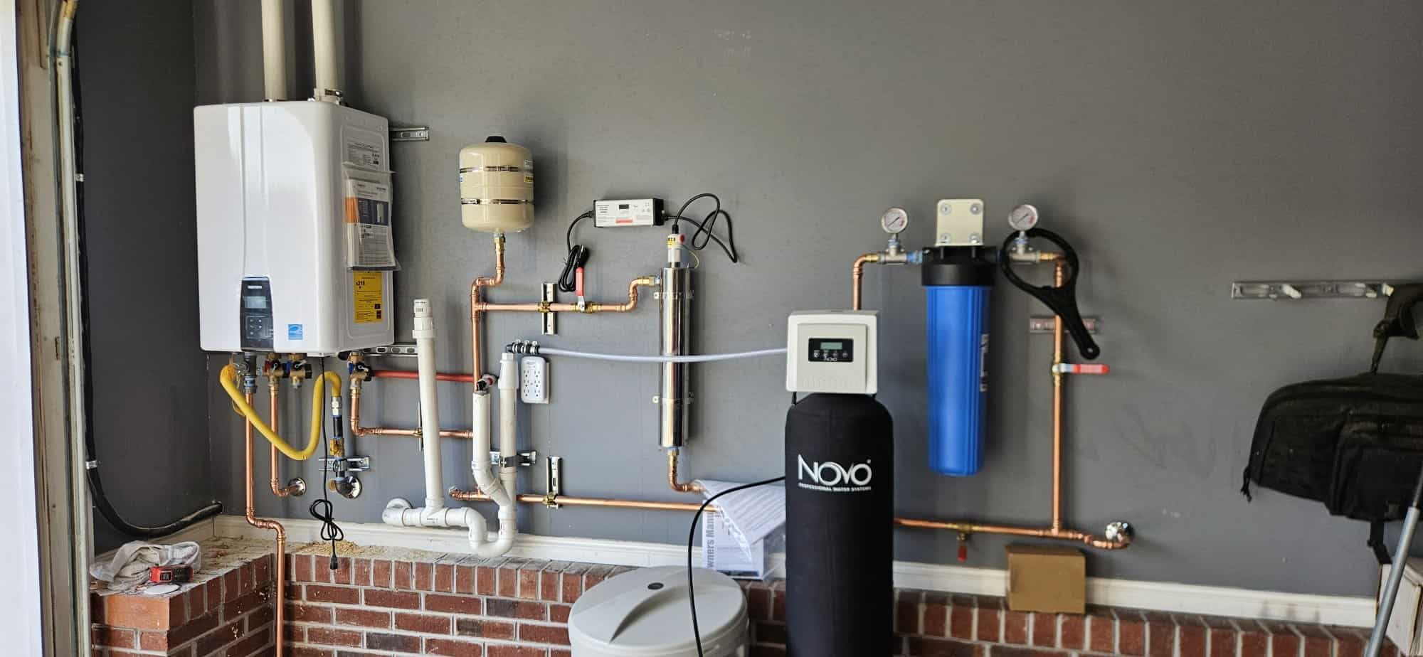 Tankless Heater and Filtration Install 2