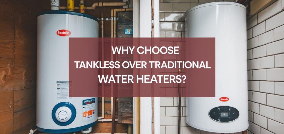 Tankless water heater vs traditional