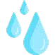 water droplets icon