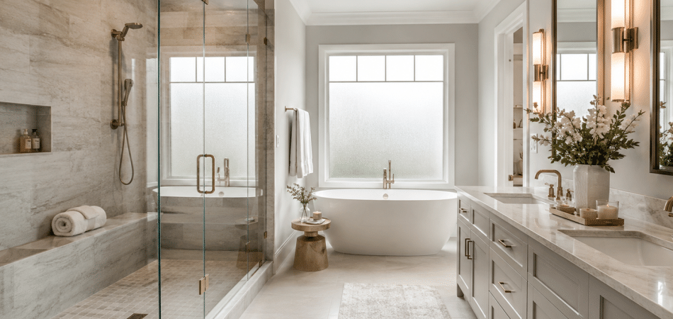 luxury bathroom