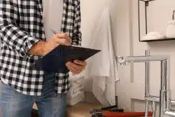 plumber inspection checking list for maintenance