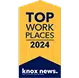 Top Work Places badge